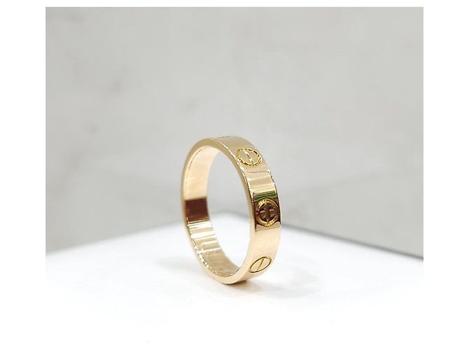 Cartier Anello LOVE Band Small Oro Giallo - vista 10