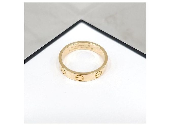 Cartier Anello LOVE Band Small Oro Giallo - vista 2