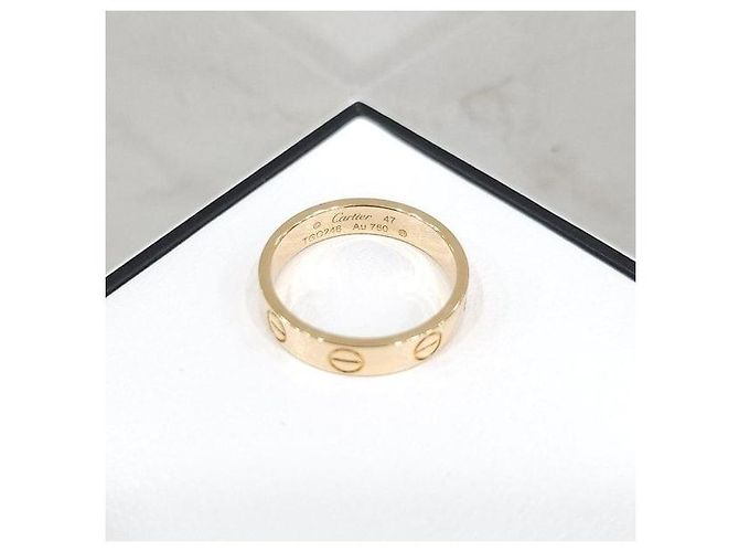 Cartier Anello LOVE Band Small Oro Giallo - vista 3