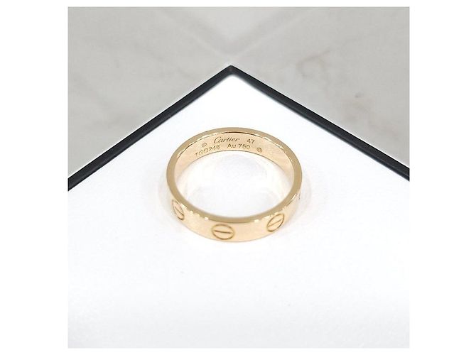 Cartier Anello LOVE Band Small Oro Giallo - vista 9