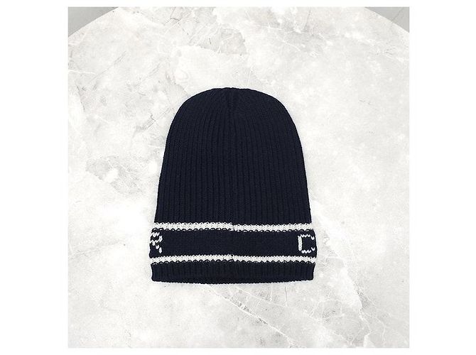 Berretto Dior Navy Logo - vista 2