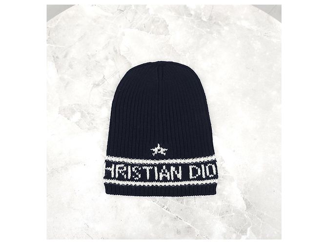 Berretto Dior Navy Logo - vista 6