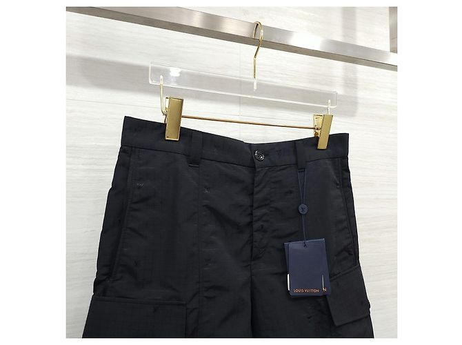 Pantaloncini Cargo Ripstop Louis Vuitton Verdi - vista 11