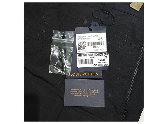 Pantaloncini Cargo Ripstop Louis Vuitton Verdi - vista 7