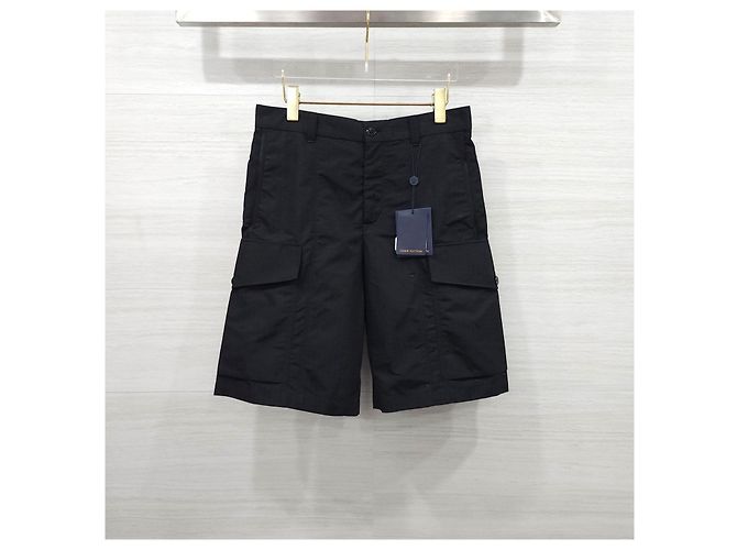 Pantaloncini Cargo Ripstop Louis Vuitton Verdi - vista 9