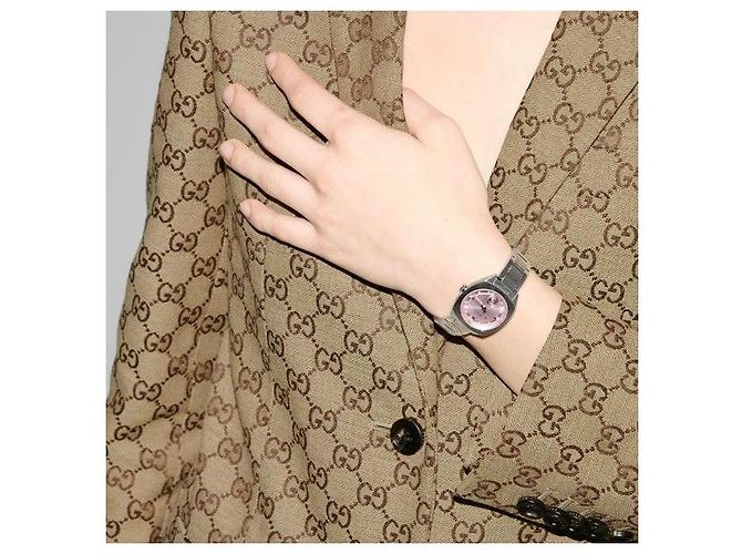 Gucci Orologio Diamond Interlocking - vista 10