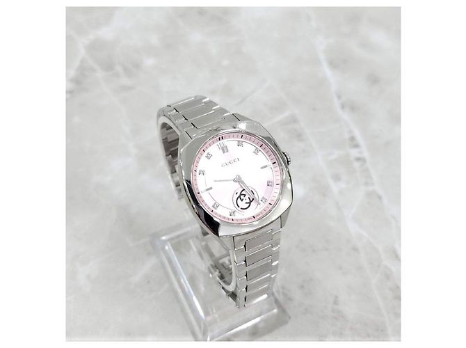 Gucci Orologio Diamond Interlocking - vista 14