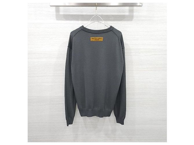 Louis Vuitton Bestickter Strickpullover mit Rundhalsausschnitt - Ansicht 2