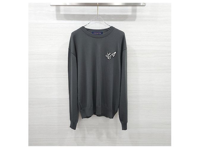 Louis Vuitton Bestickter Strickpullover mit Rundhalsausschnitt - Ansicht 7
