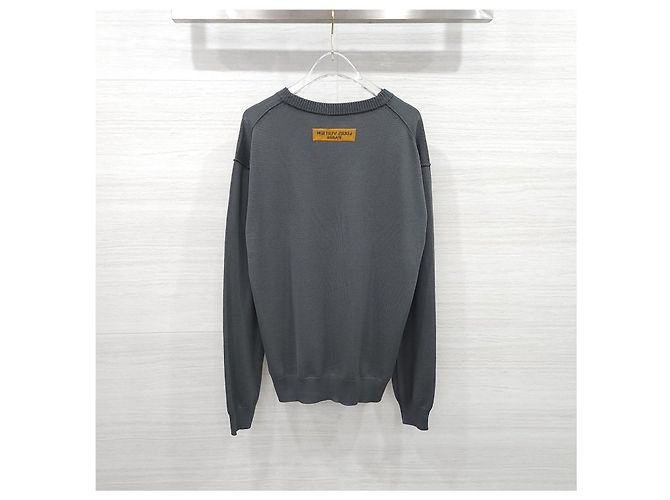 Louis Vuitton Bestickter Strickpullover mit Rundhalsausschnitt - Ansicht 8