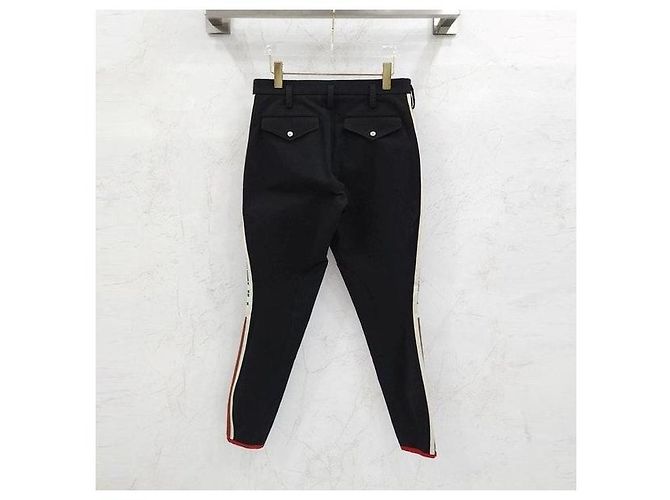 Gucci Pantaloni track GG Stripe - vista 2
