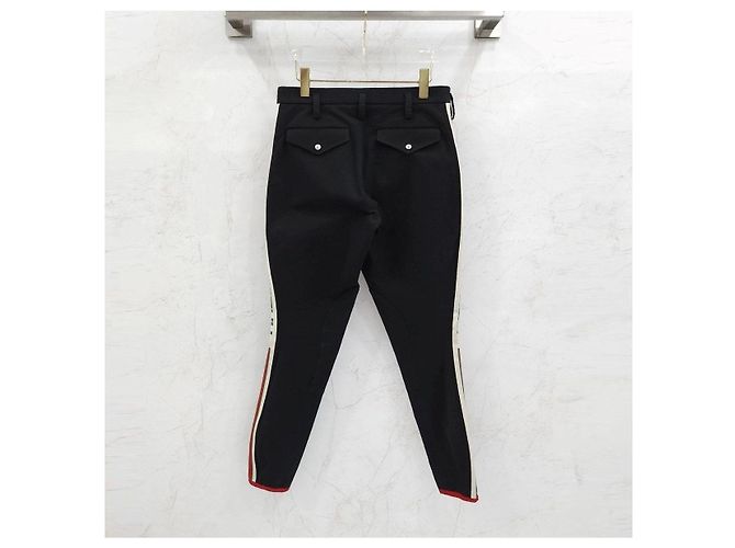 Gucci Pantaloni track GG Stripe - vista 7