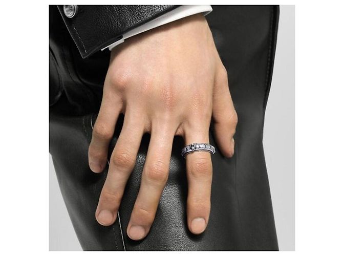 Louis Vuitton Anello Rogin in argento sterling - vista 10