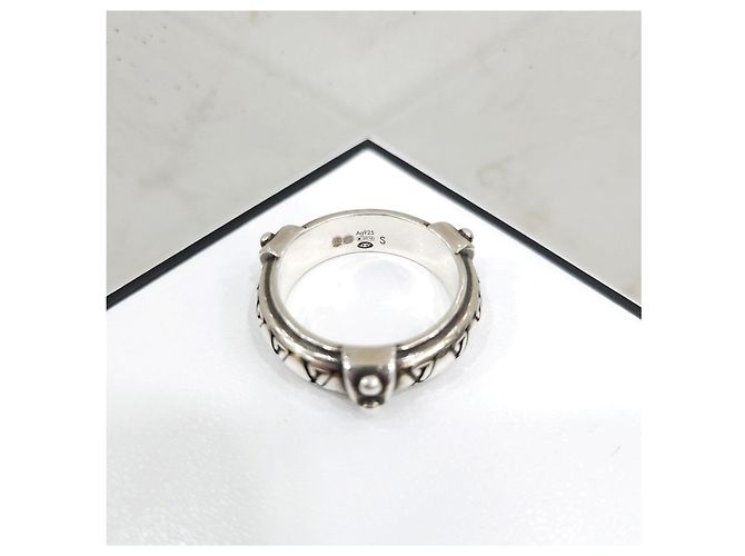 Louis Vuitton Anello Rogin in argento sterling - vista 8