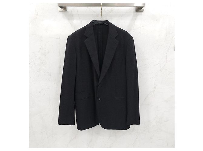 Hermès Schwarze Cashmere-Blazer-Jacke - Ansicht 5