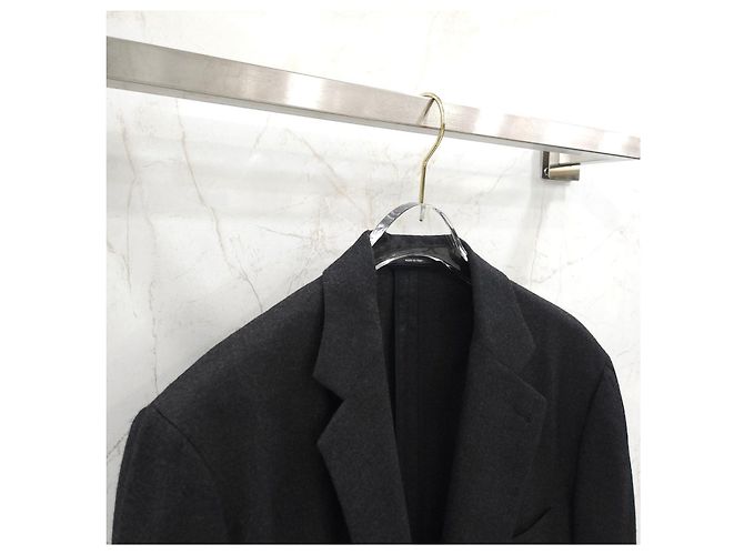 Hermès Schwarze Cashmere-Blazer-Jacke - Ansicht 7
