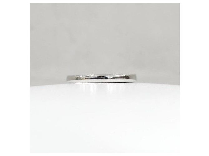 Tiffany & Co Diamant-Platin-Solitär-Half-Eternity-Ring - Ansicht 3