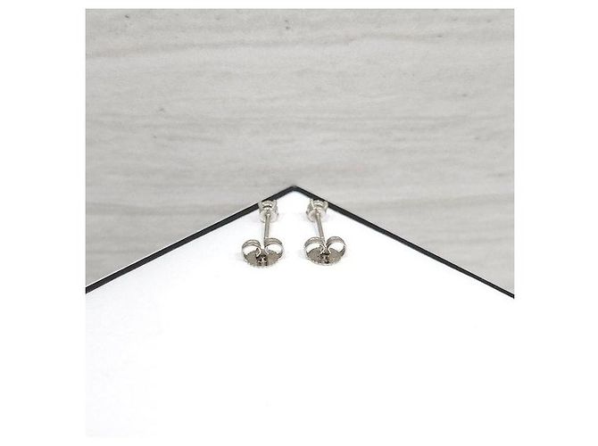 Tiffany & Co Platin Solitär-Diamantstecker - Ansicht 3