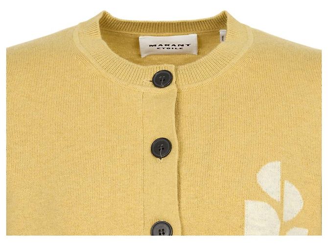 Isabel Marant Strickjacke Senfgelb - Ansicht 4