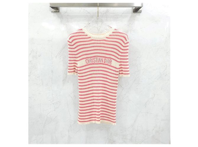 Dior Riviera Short Sleeve Knit Coral - Ansicht 7