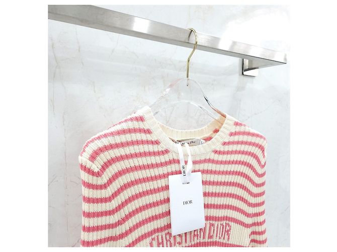 Dior Riviera Short Sleeve Knit Coral - Ansicht 9