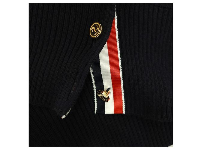 Thom Browne Milano Stitch V-Ausschnitt Strickpullover - Ansicht 13