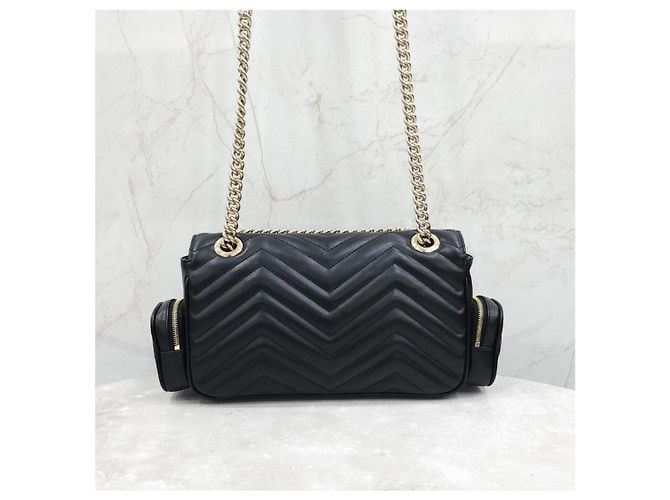 Gucci Borsa a tracolla GG Marmont Multi Pocket Small - vista 12