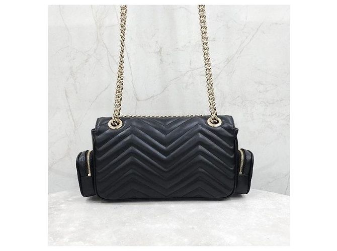 Gucci Borsa a tracolla GG Marmont Multi Pocket Small - vista 3