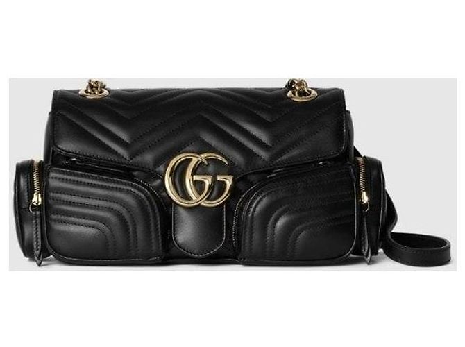 Gucci Borsa a tracolla GG Marmont Multi Pocket Small - vista 9