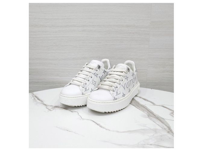 Louis Vuitton Timeout Sneakers Monogram Silver - Ansicht 10