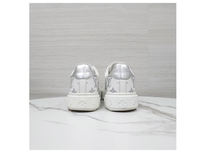 Louis Vuitton Timeout Sneakers Monogram Silver - Ansicht 12