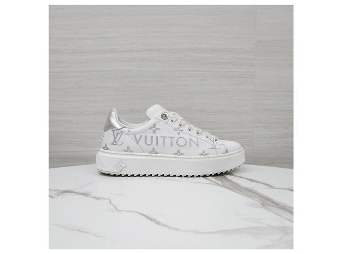 Louis Vuitton Timeout Sneakers Monogram Silver - Ansicht 13