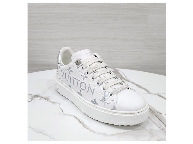 Louis Vuitton Timeout Sneakers Monogram Silver - Ansicht 14