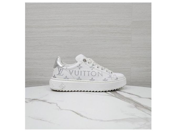Louis Vuitton Timeout Sneakers Monogram Silver - Ansicht 4