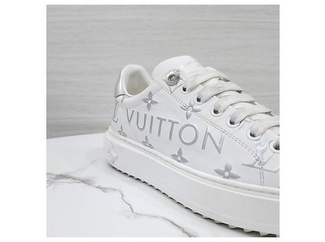 Louis Vuitton Timeout Sneakers Monogram Silver - Ansicht 6