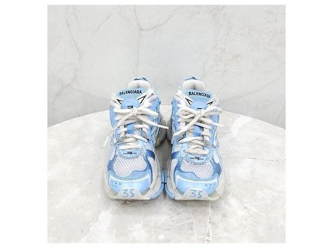 Balenciaga Sneakers Runner Blu da Donna - vista 2