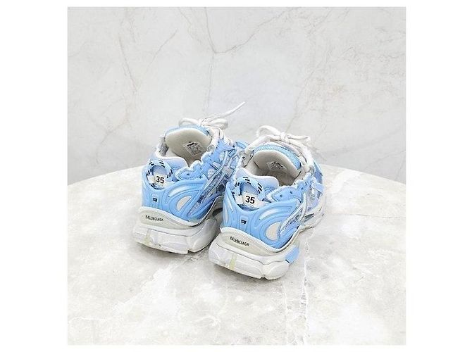 Balenciaga Sneakers Runner Blu da Donna - vista 5