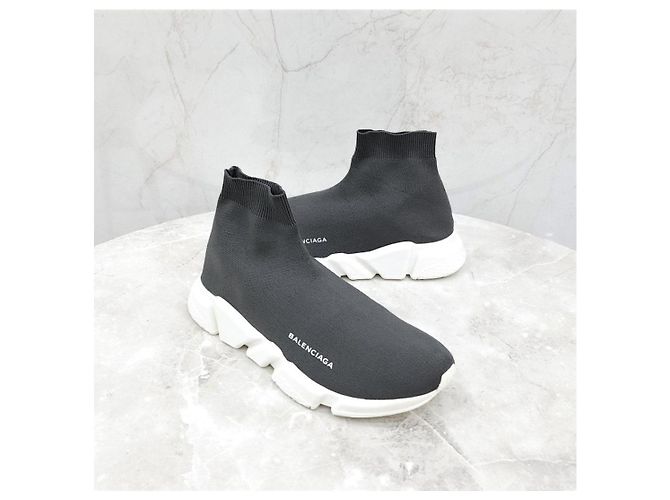 Balenciaga Sneakers Speed Runner Dark Grey - vista 8
