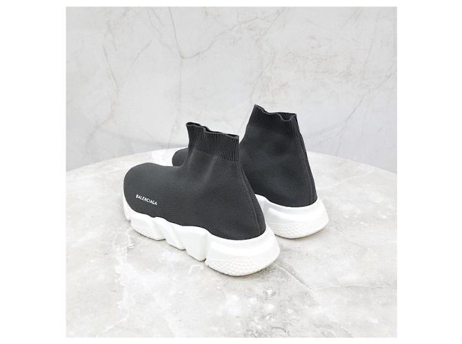 Balenciaga Sneakers Speed Runner Dark Grey - vista 9