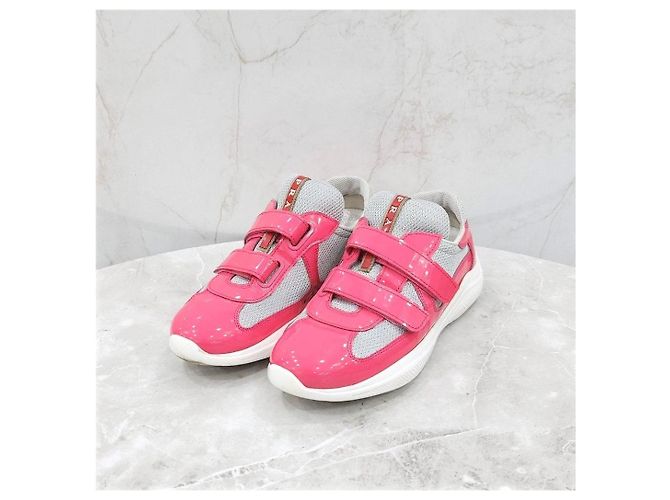 Prada Sneakers America Cup Rosa - vista 6