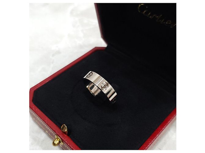 Cartier Classic Love Band Ring Weißgold Größe - Ansicht 11