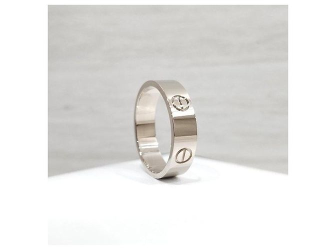 Cartier Classic Love Band Ring Weißgold Größe - Ansicht 3