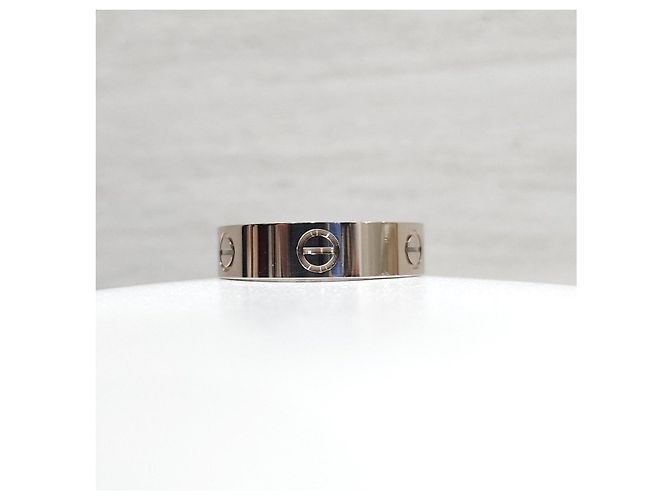 Cartier Classic Love Band Ring Weißgold Größe - Ansicht 7