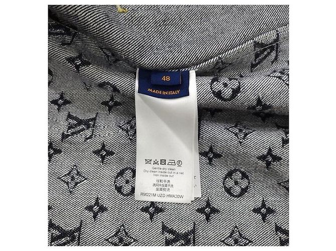 Louis Vuitton Nigo Monogram Crazy Denim Workwear Jacke - Ansicht 10