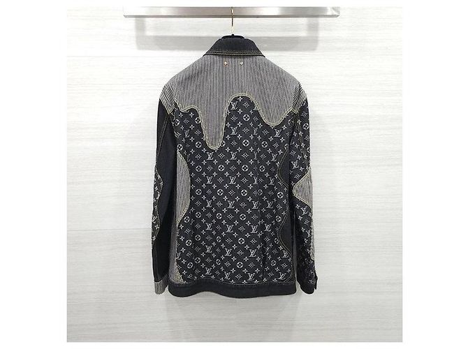 Louis Vuitton Nigo Monogram Crazy Denim Workwear Jacke - Ansicht 2