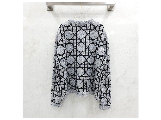 Dior Cannage Jacquard Kaschmir-Pullover XXL - Ansicht 2