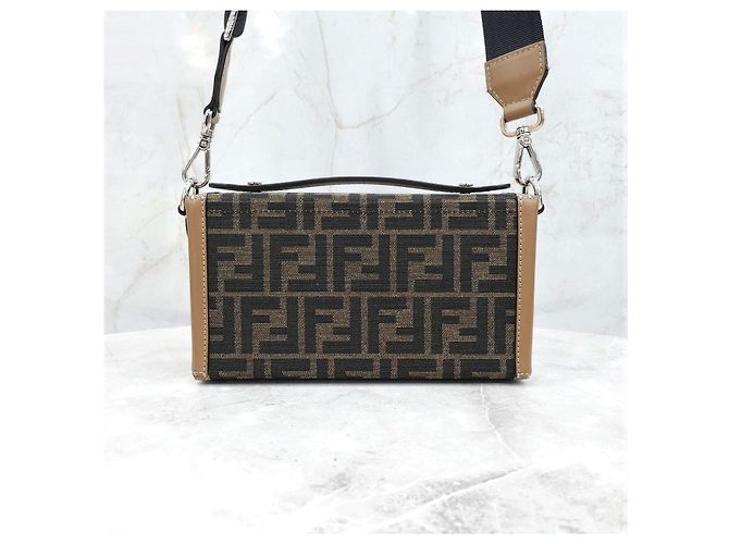 Fendi Borsa Baguette Soft Trunk - vista 10