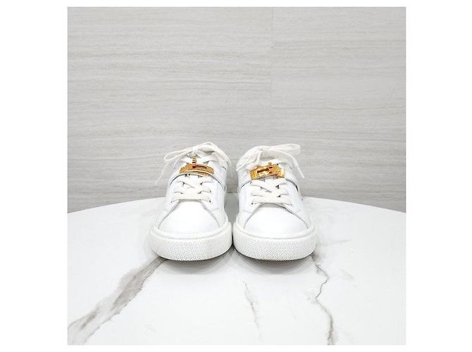 Hermès Sneakers Day Kelly White - vista 2