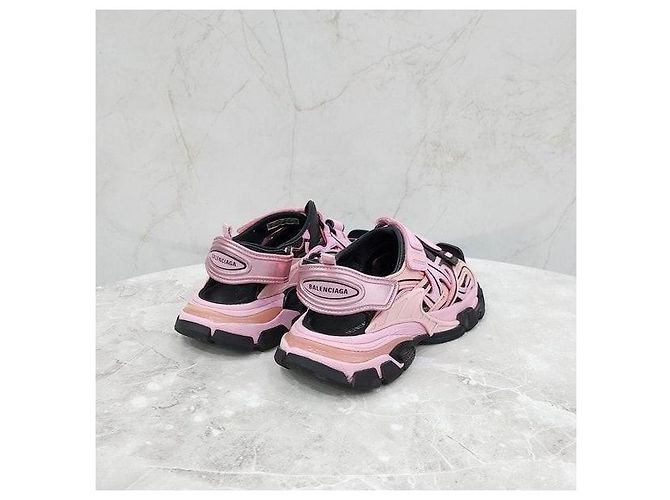 Balenciaga Sandali Track rosa da donna - vista 5