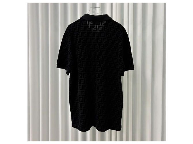 Fendi FF Logo Monogram Polo - view 2